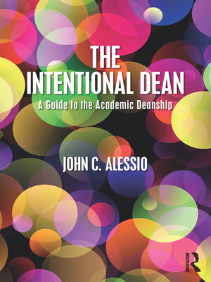 cover image of The Intentional Dean